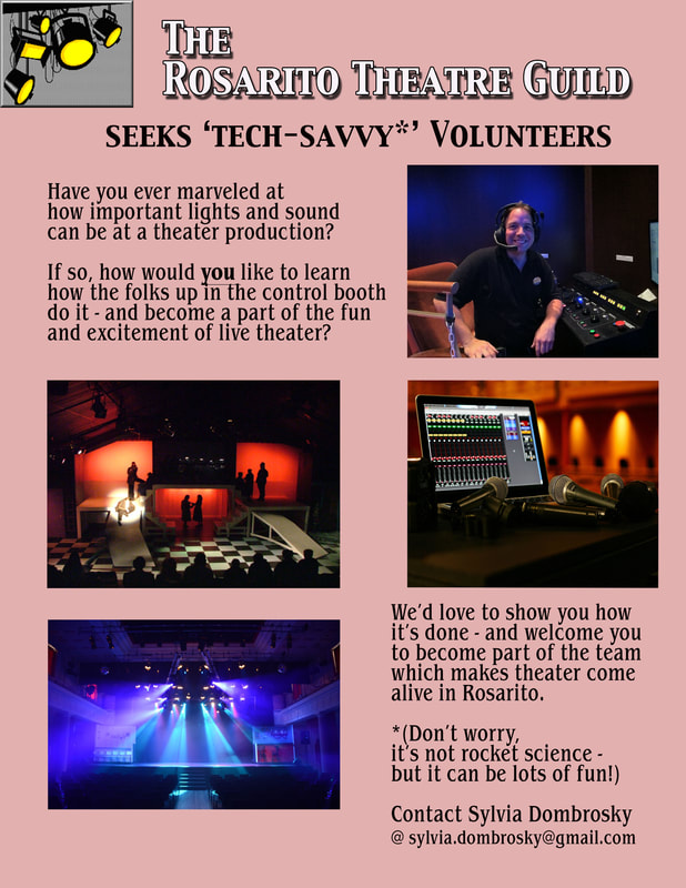 Volunteer at the RTG in lighting and sound